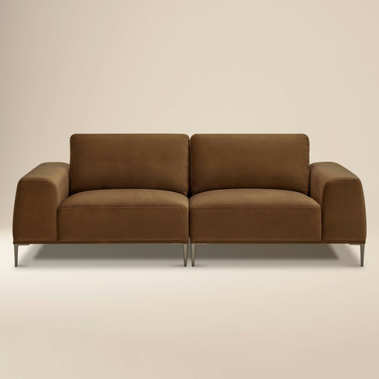 Rue 90.5" Sofa | Haven Brown