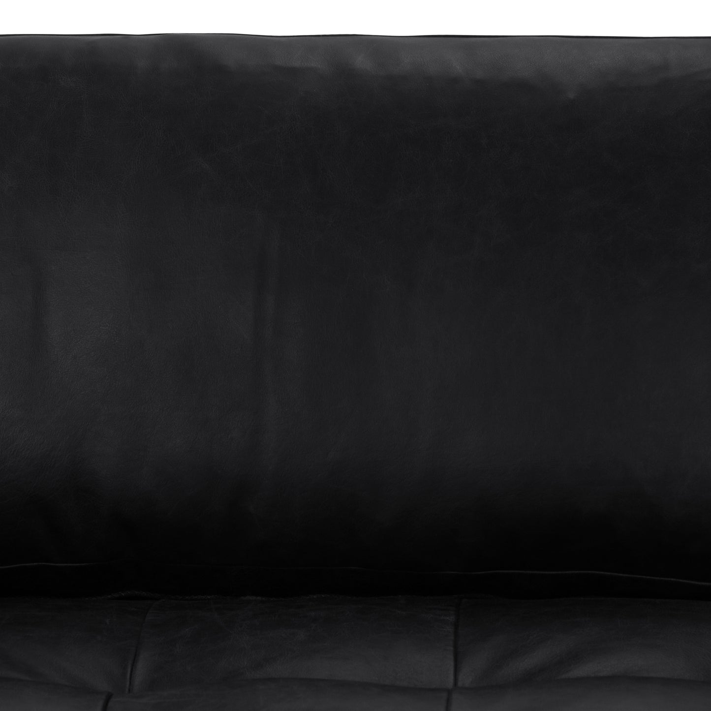 Napa 88.5” Leather Sofa | Onyx Black