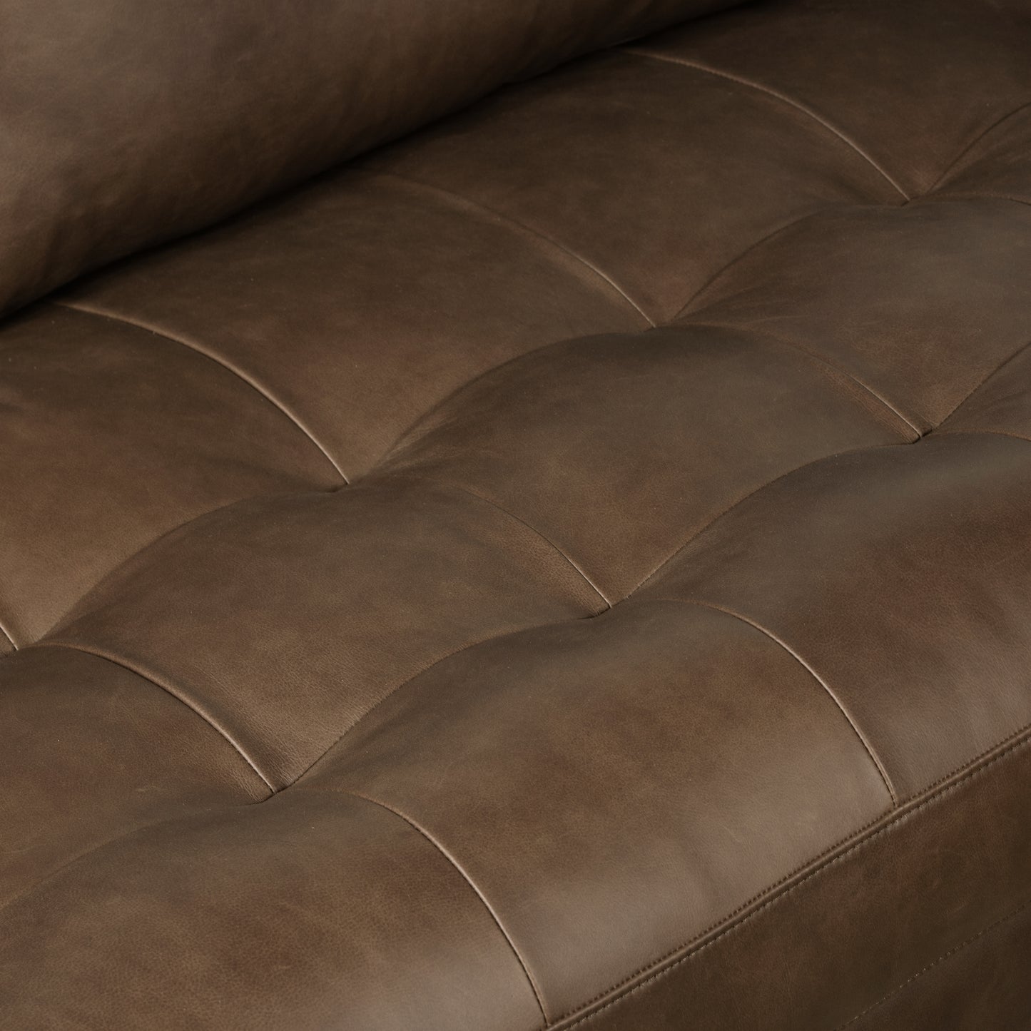 Napa 88.5” Leather Sofa | Cocoa Brown