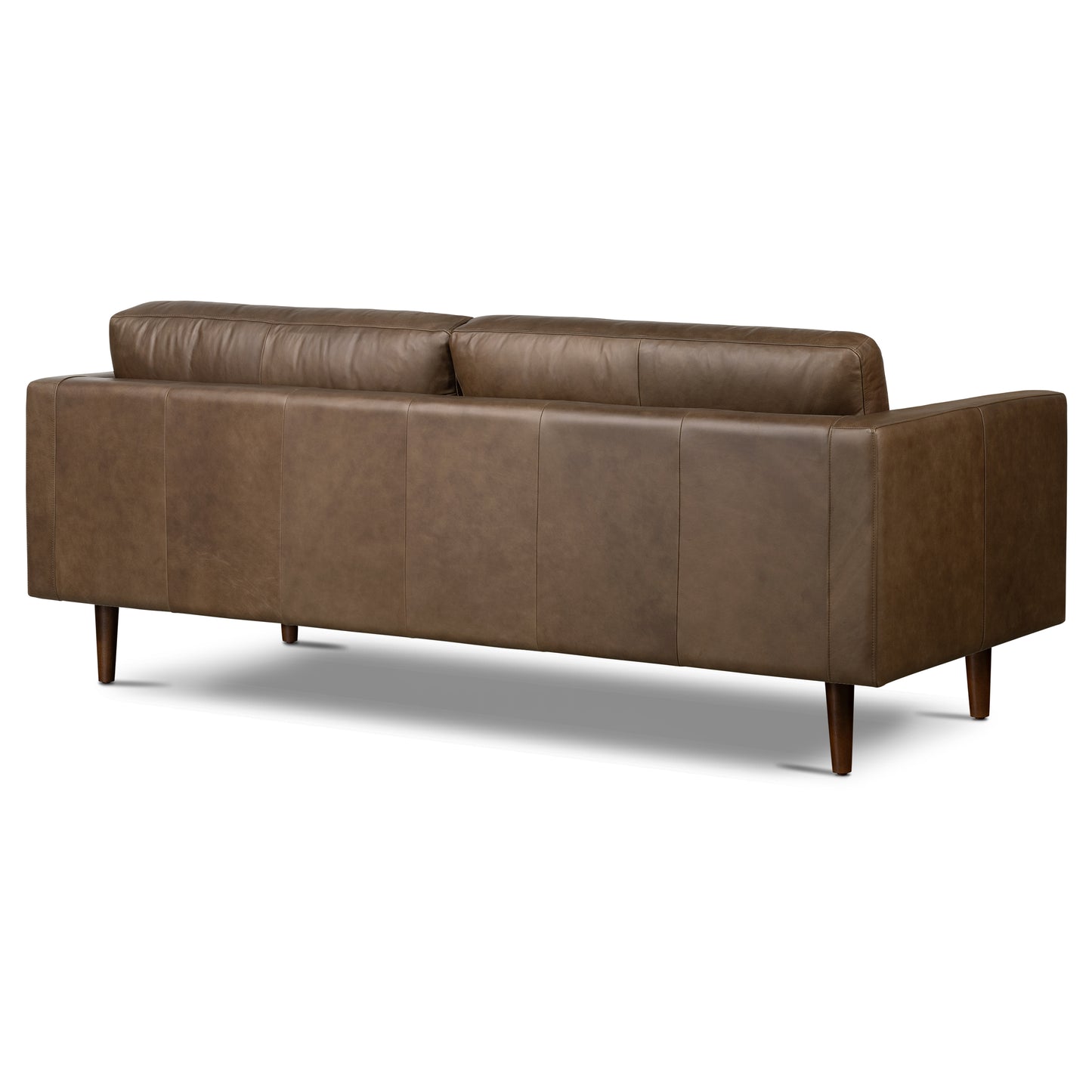 Napa 88.5” Leather Sofa | Cocoa Brown