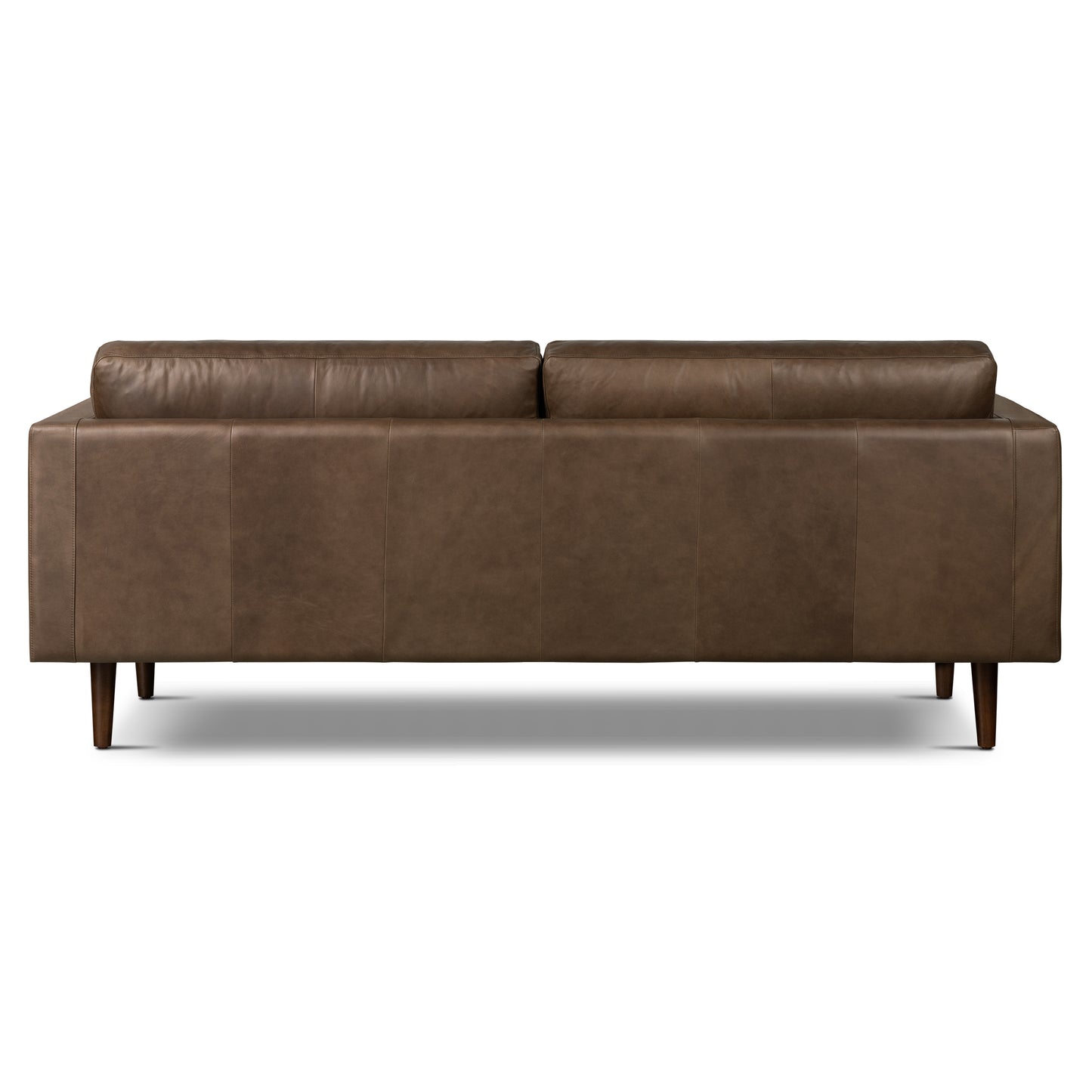 Napa 88.5” Leather Sofa | Cocoa Brown