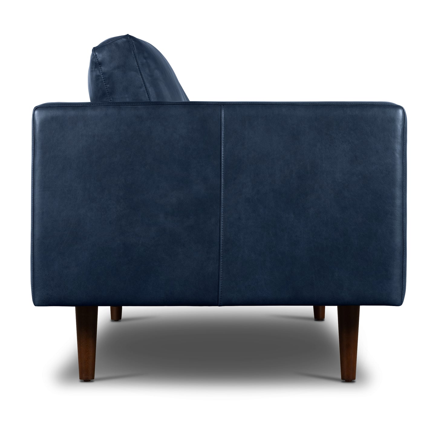 Napa 88.5” Leather Sofa | Midnight Blue
