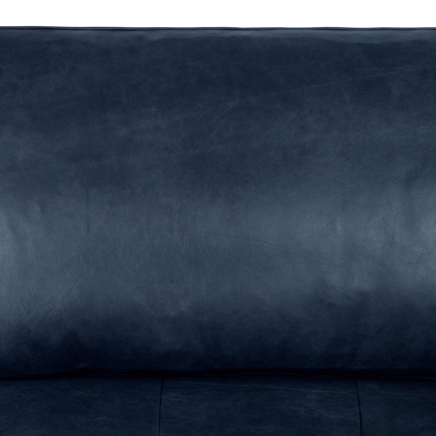 Napa 88.5” Leather Sofa | Midnight Blue