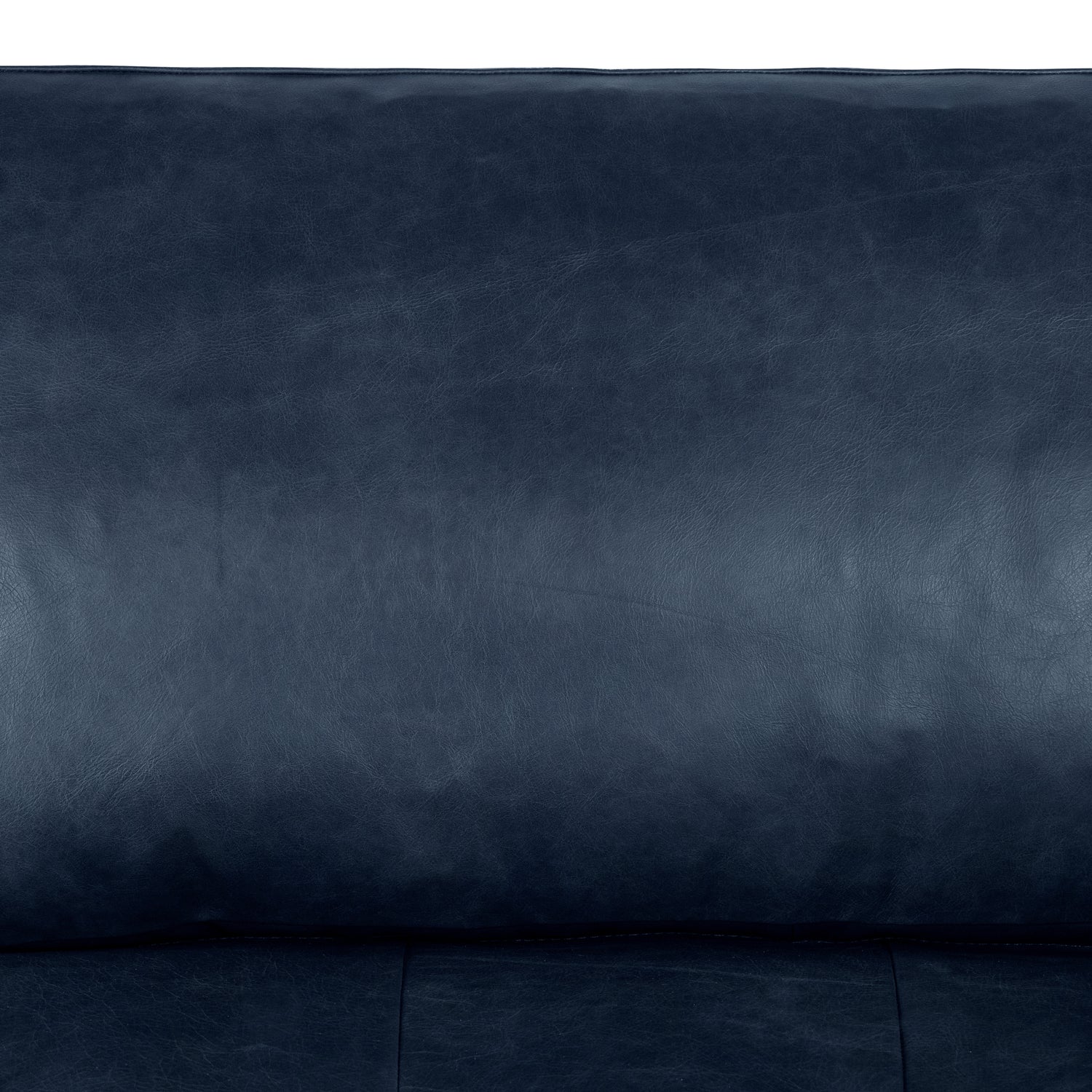 Napa 88.5” Leather Sofa | Midnight Blue 