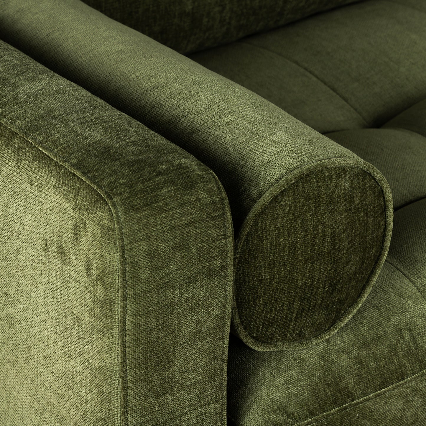 Napa 88.5" Velvet Sofa | Distressed Green