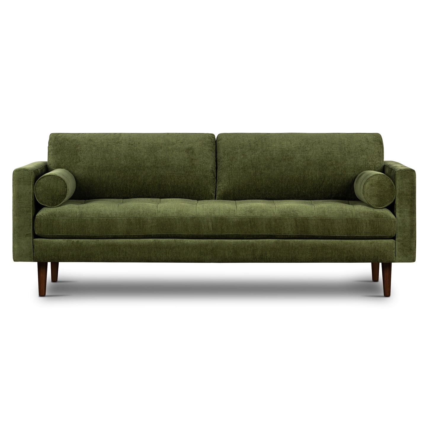Napa 88.5" Velvet Sofa | Distressed Green