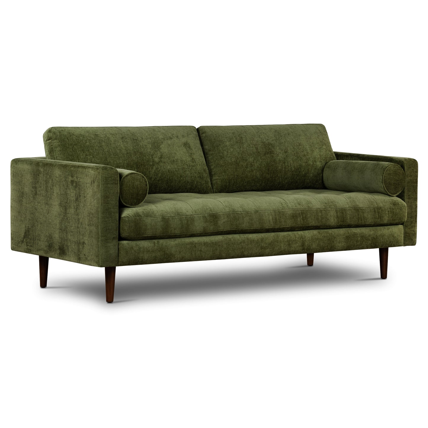 Napa 88.5" Velvet Sofa | Distressed Green