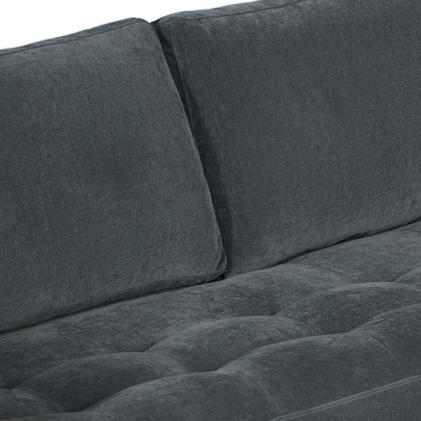 Napa 88.5" Velvet Sofa | Boreal Blue