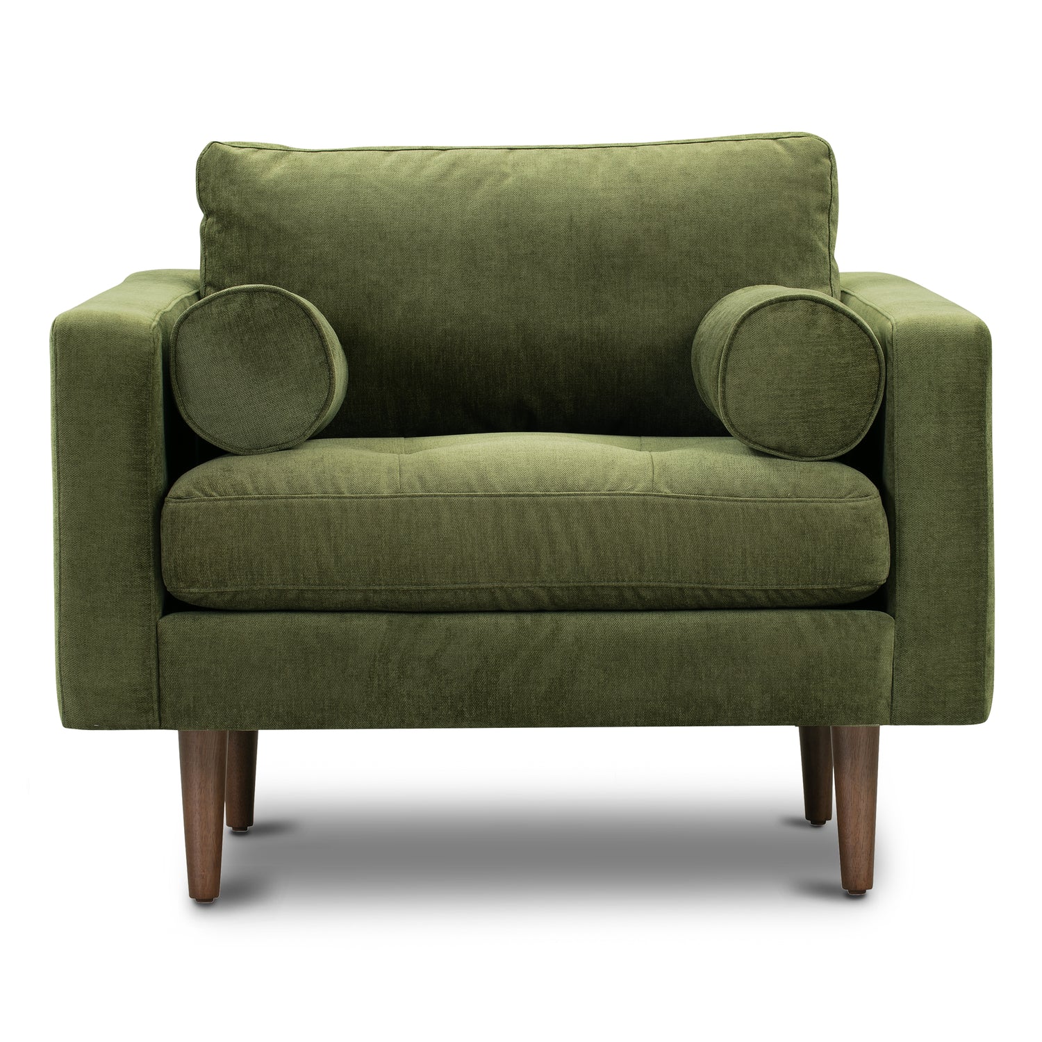 Napa Velvet Lounge Chair | Distressed Green | Set of 2 
