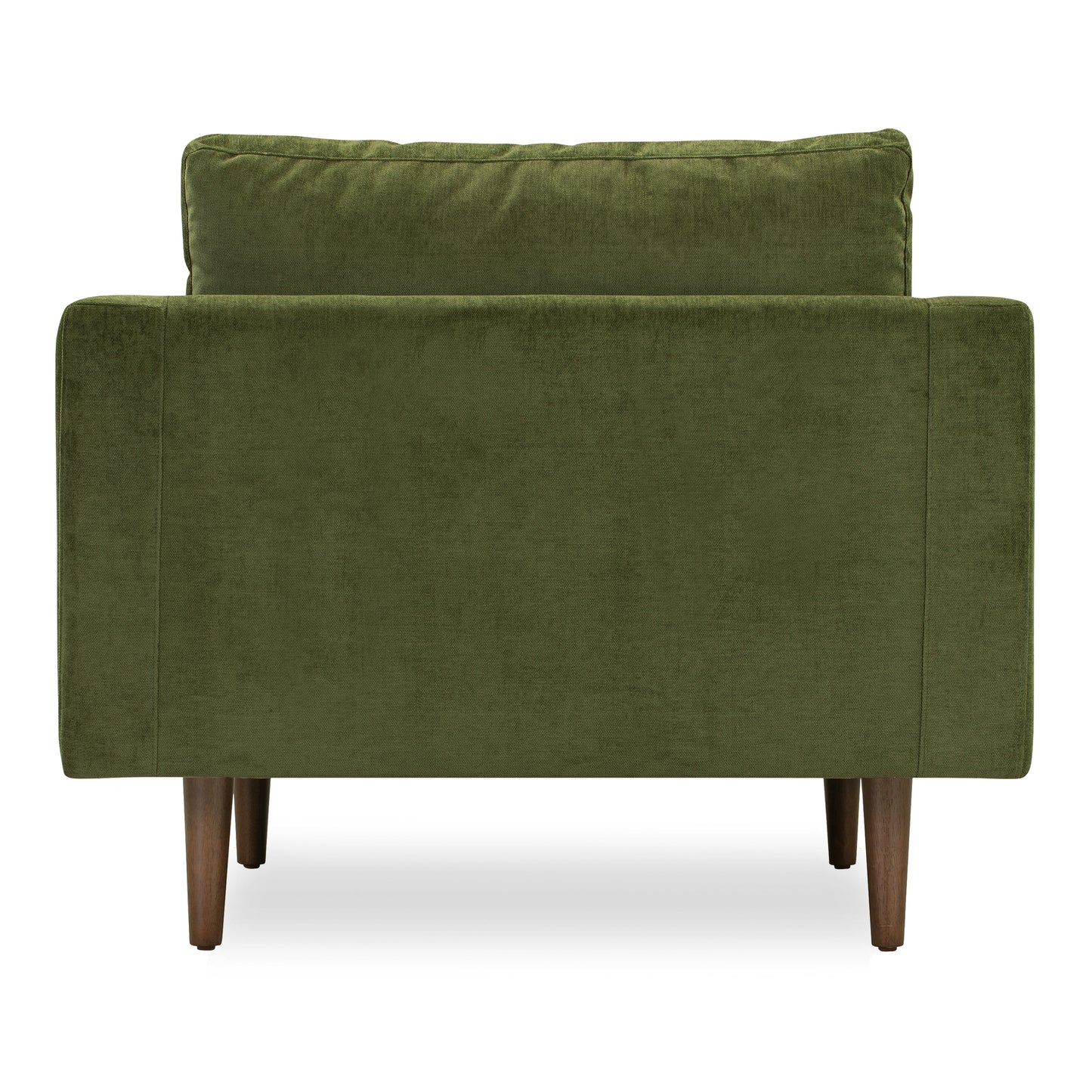 Napa Velvet Lounge Chair | Distressed Green | Single