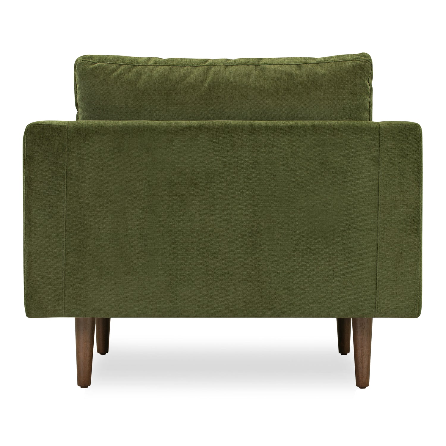 Napa Velvet Lounge Chair | Distressed Green | Single 