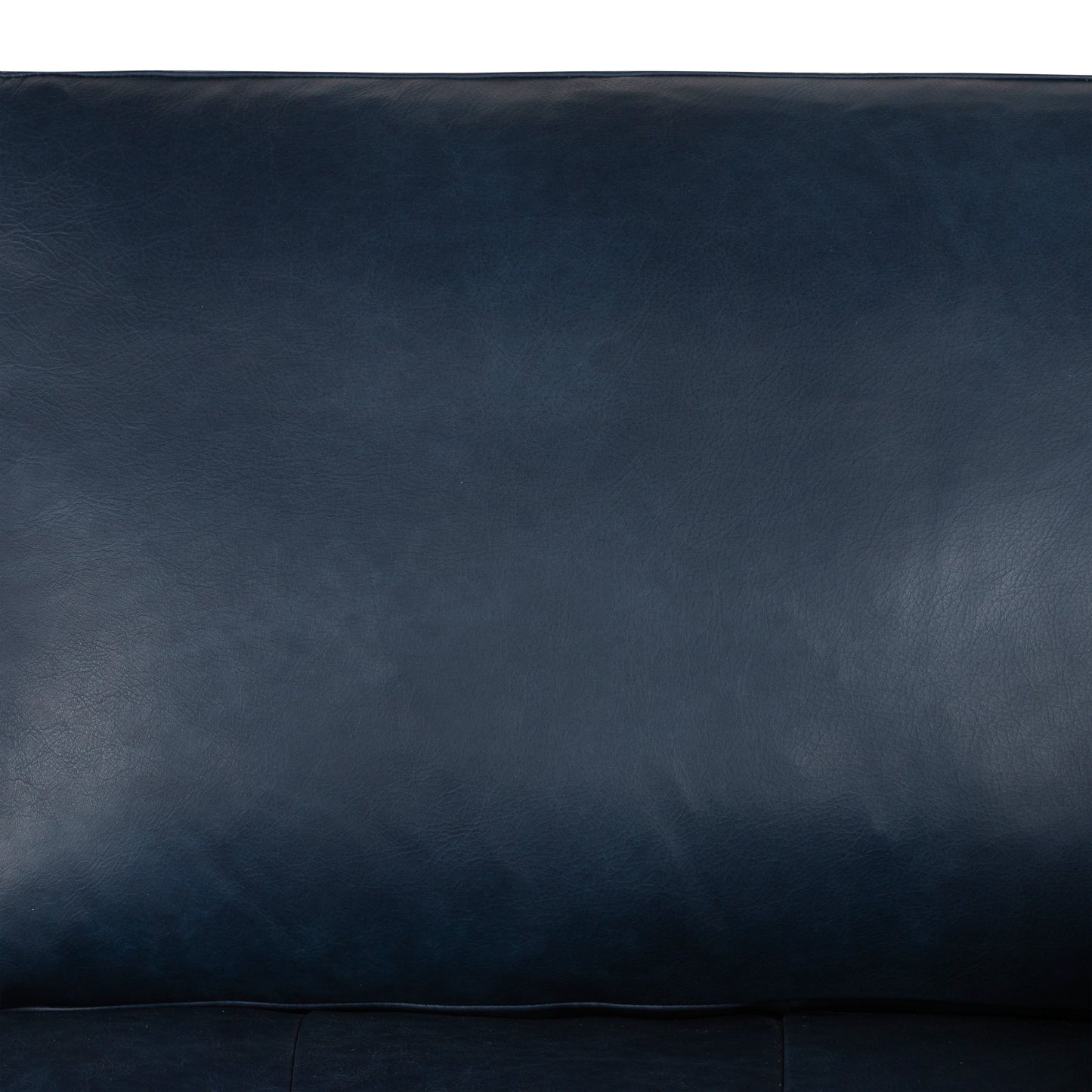 Napa 72" Leather Apartment Sofa | Midnight Blue
