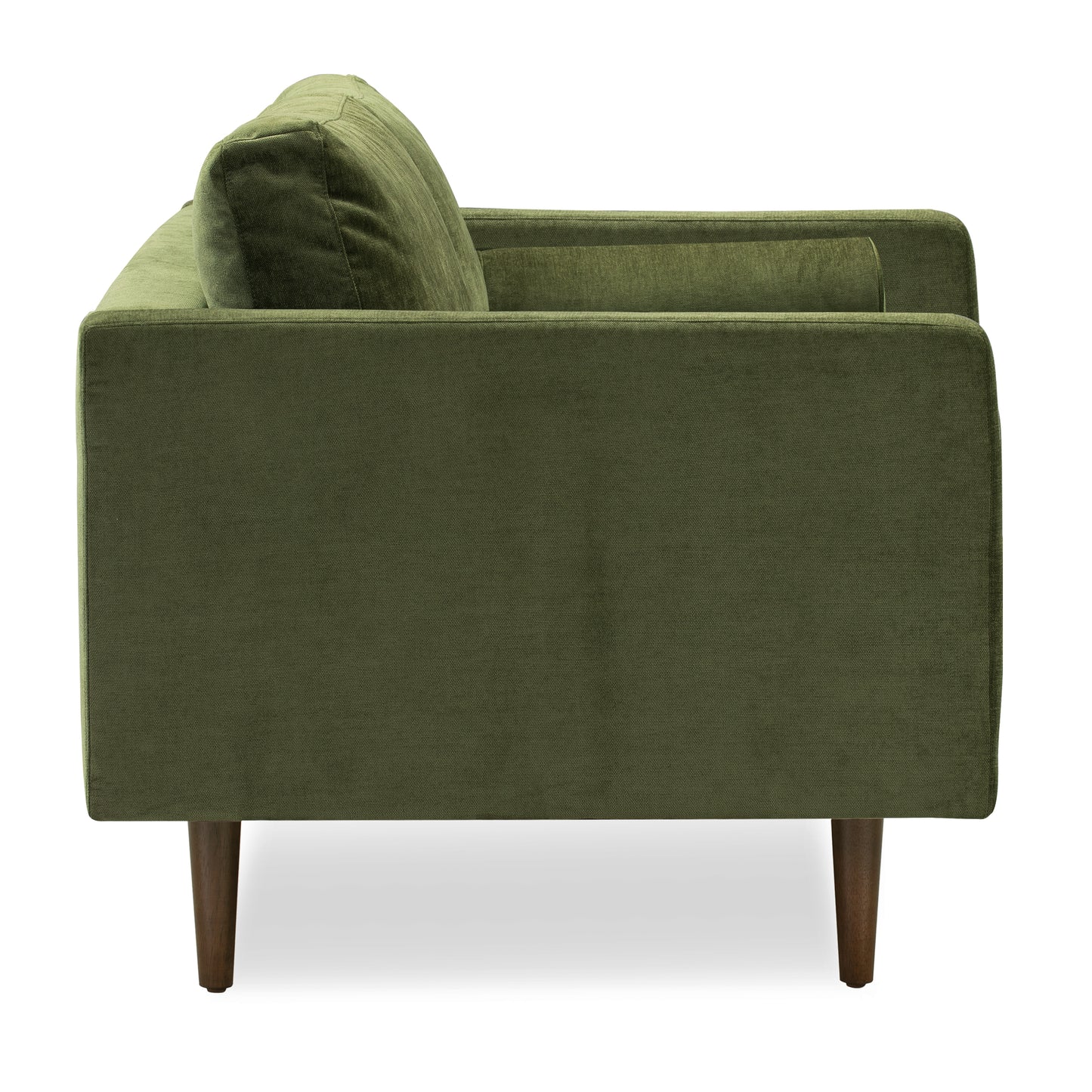 Napa 72" Velvet Apartment Sofa | Distressed Green