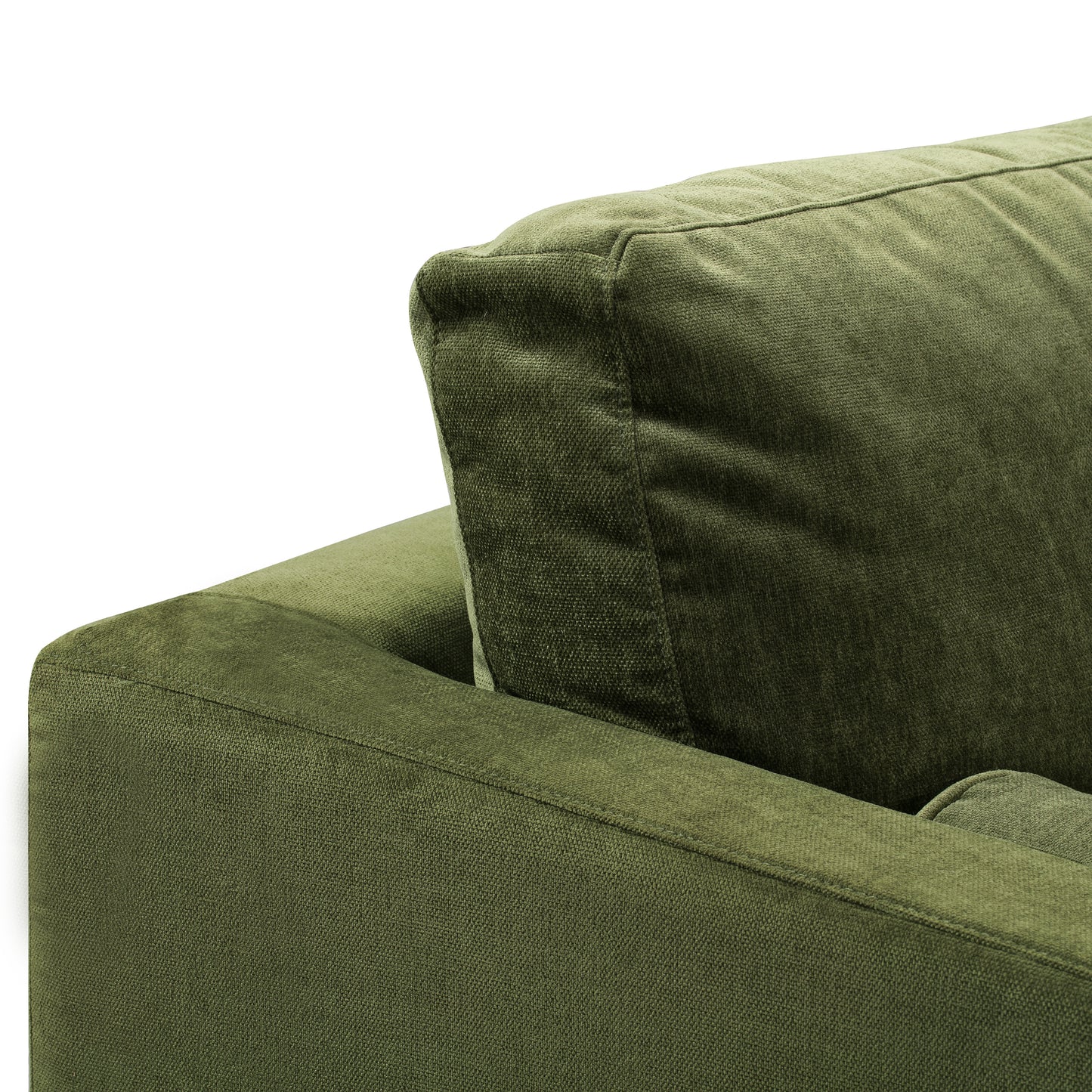 Napa 72" Velvet Apartment Sofa | Distressed Green