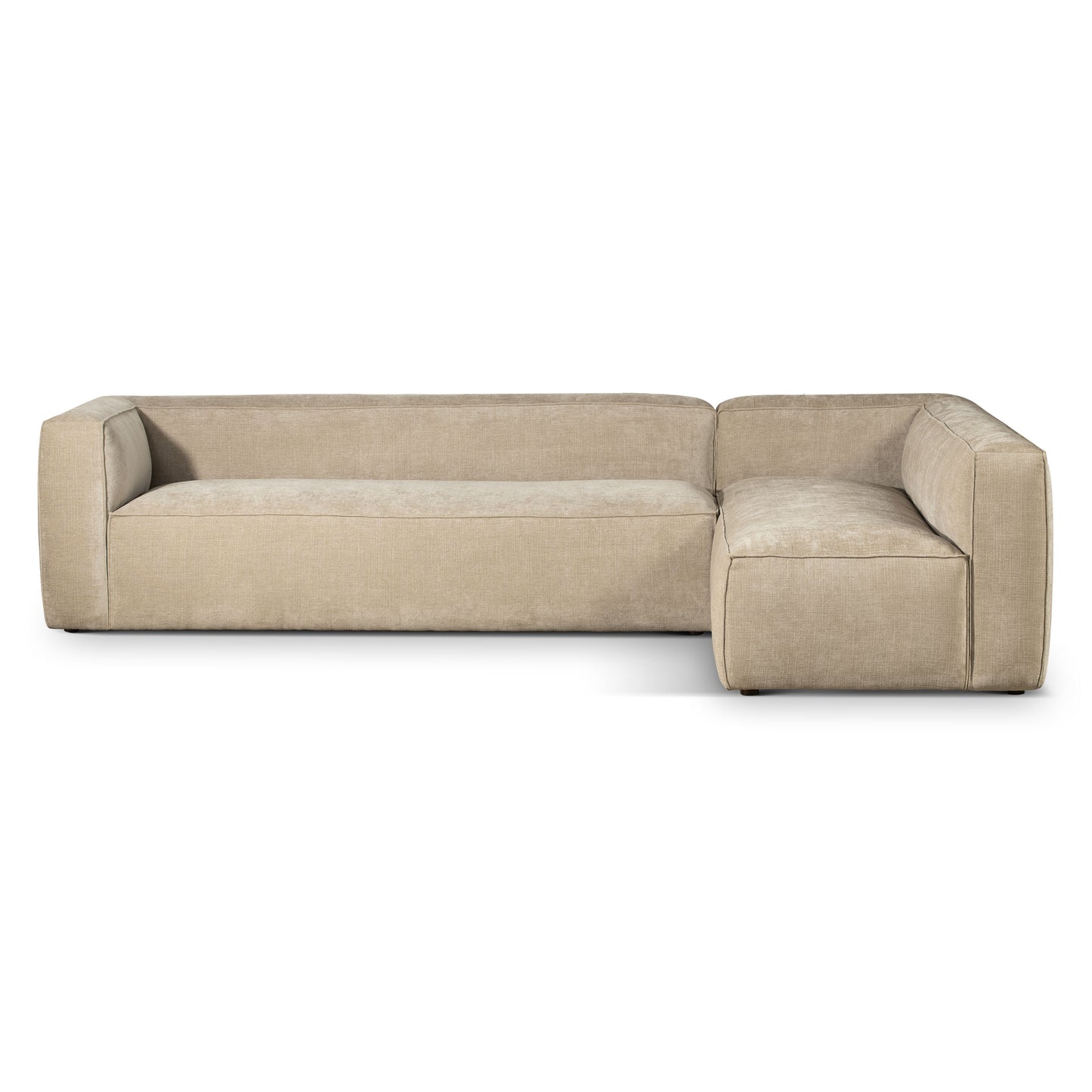 Piazza 124.5" L-Shaped Sectional | Canvas Brown