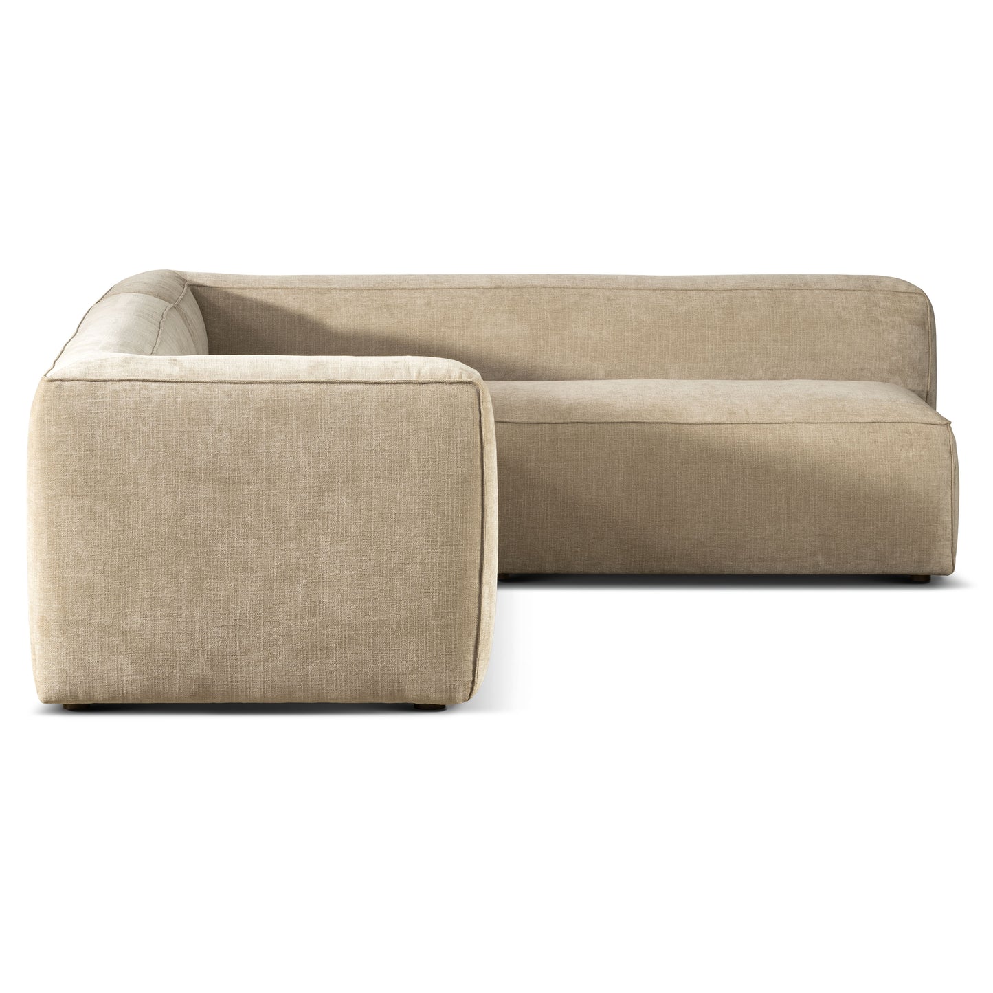 Piazza 124.5" L-Shaped Sectional | Canvas Brown