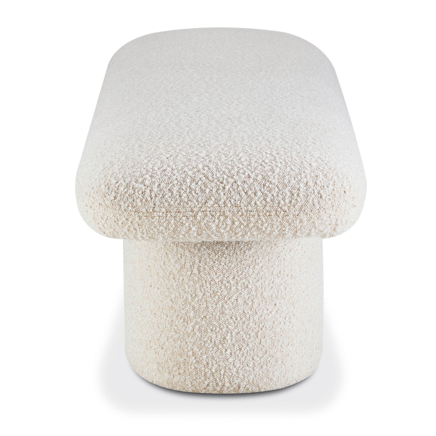 Este Bench | Crema White Boucle