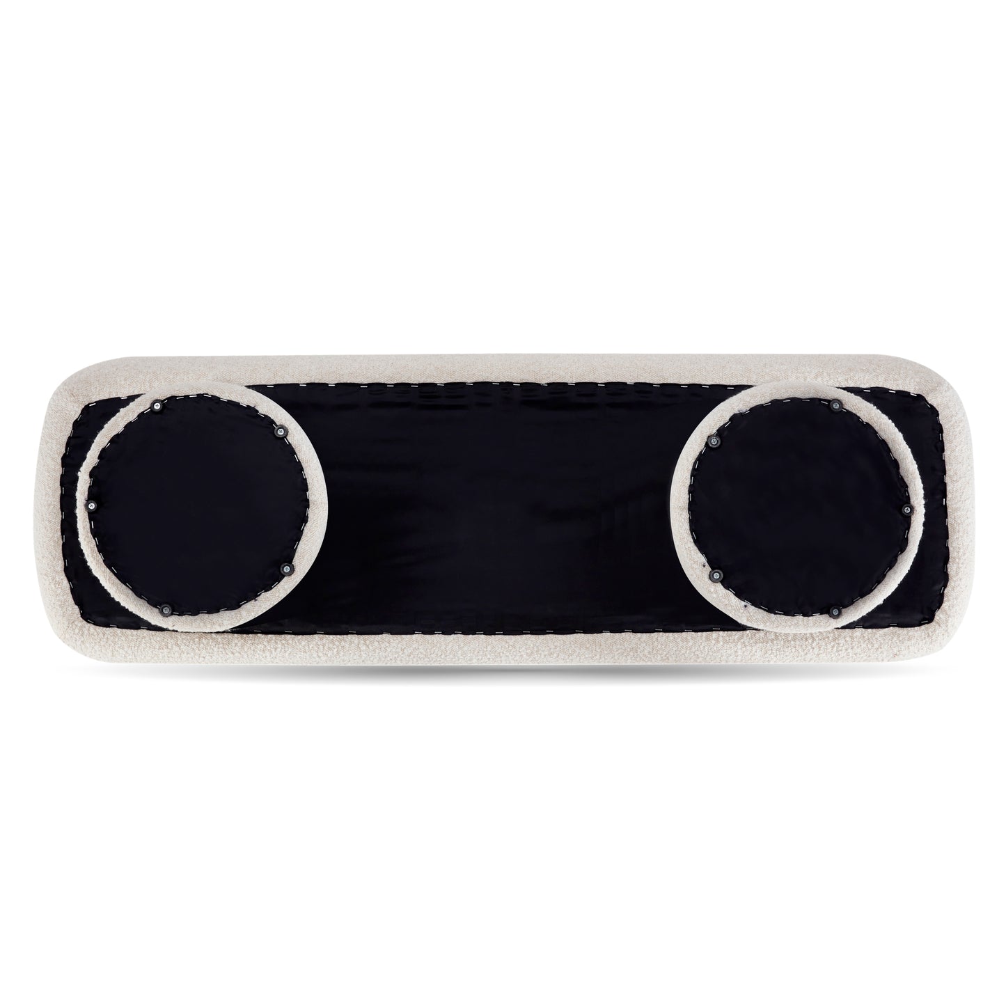 Este Bench | Crema White Boucle