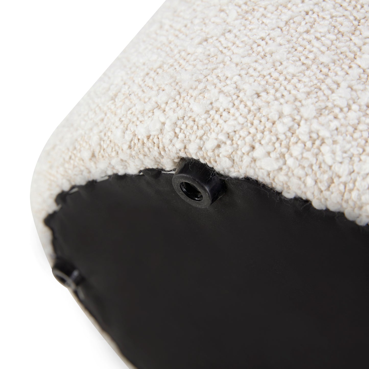 Este Bench | Crema White Boucle