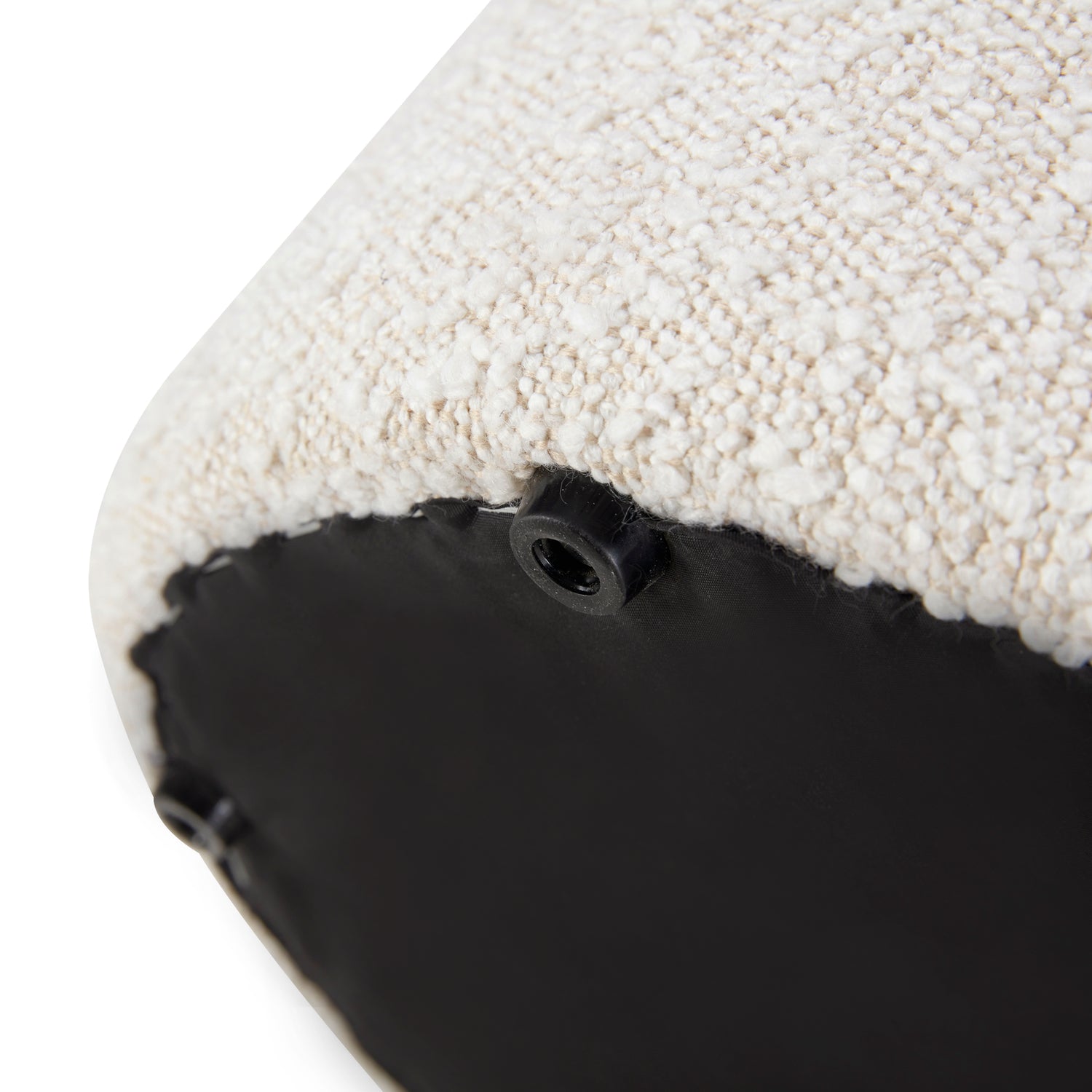 Este Bench | Crema White Boucle 