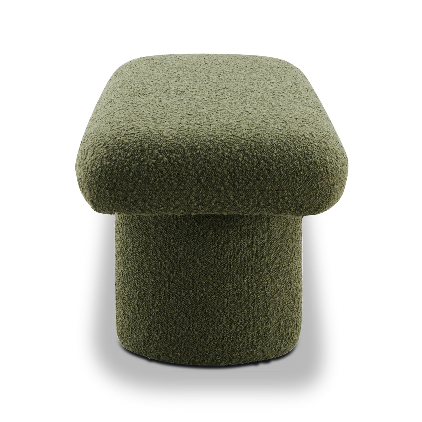 Este Bench | Fern Green Boucle