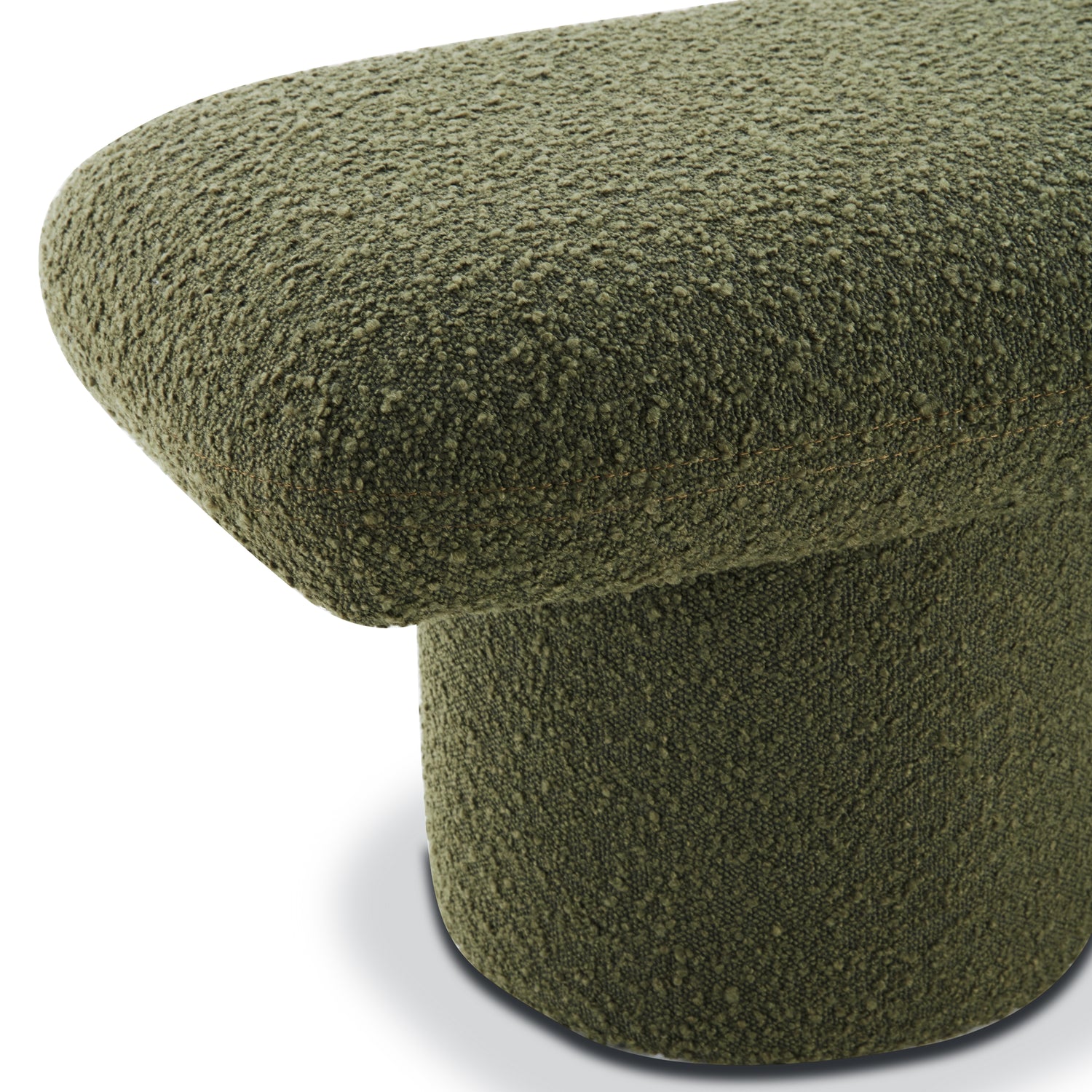 Este Bench | Fern Green Boucle 
