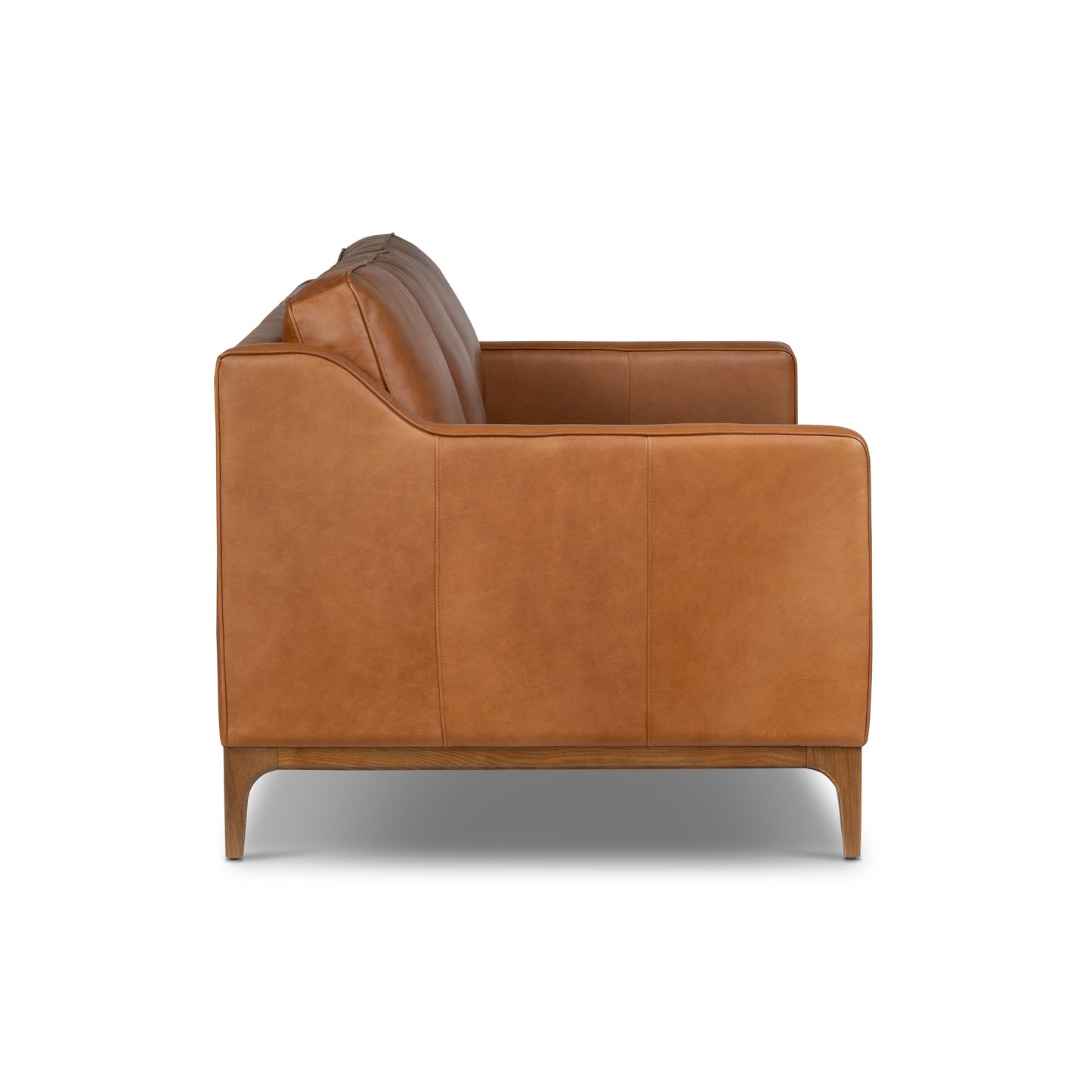 Ashford 88" Leather Sofa | Saddle Tan