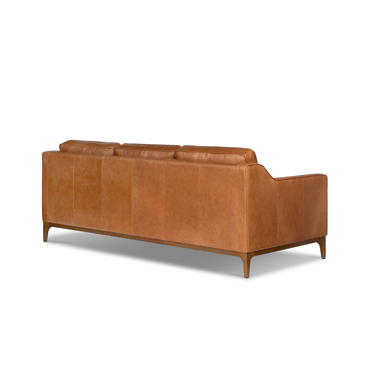 Ashford 88" Leather Sofa | Saddle Tan