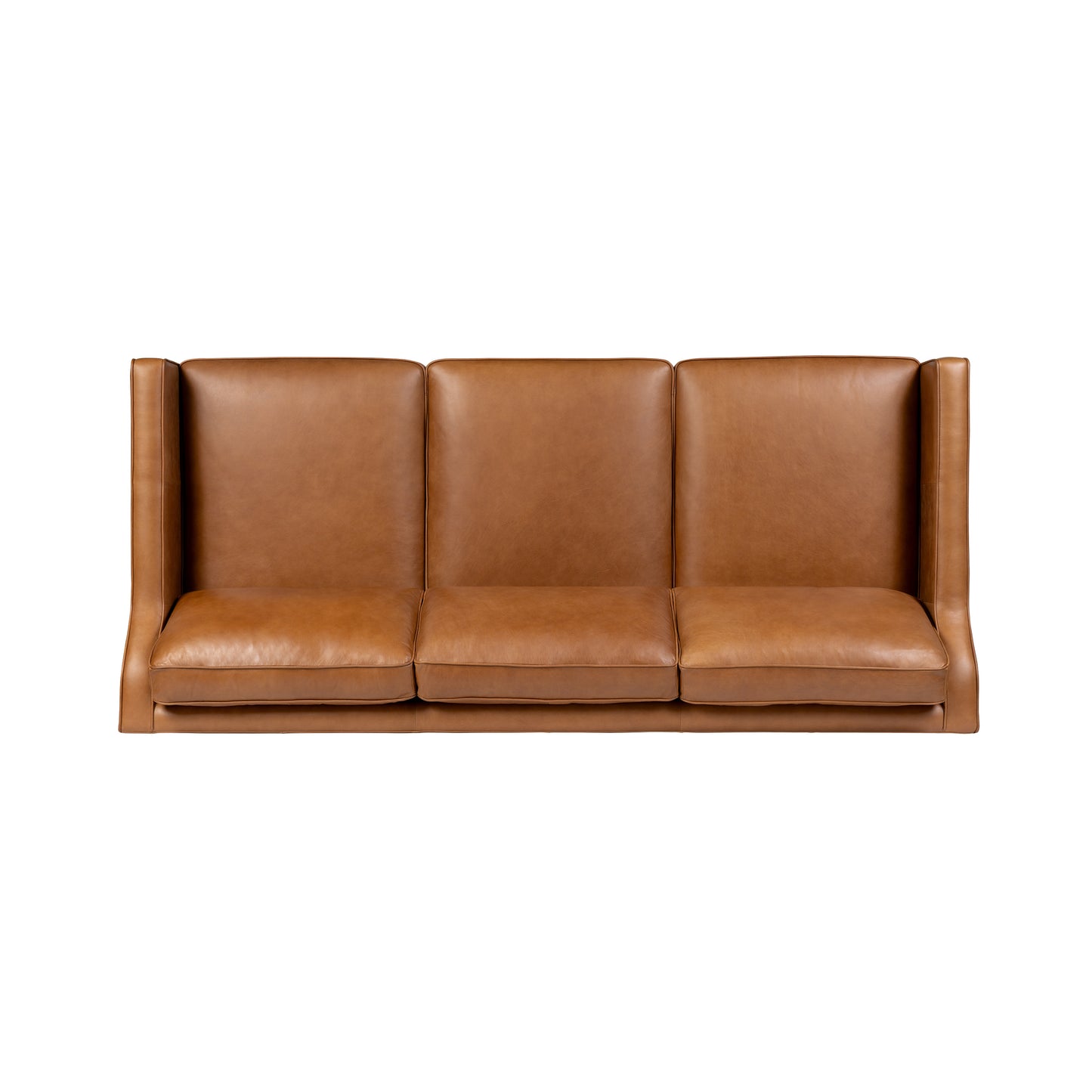Ashford 88" Leather Sofa | Saddle Tan