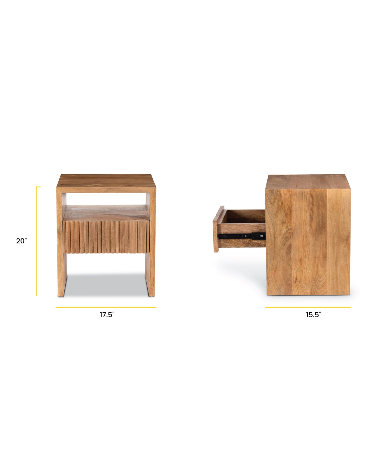 Leeds Nightstand | Manuka