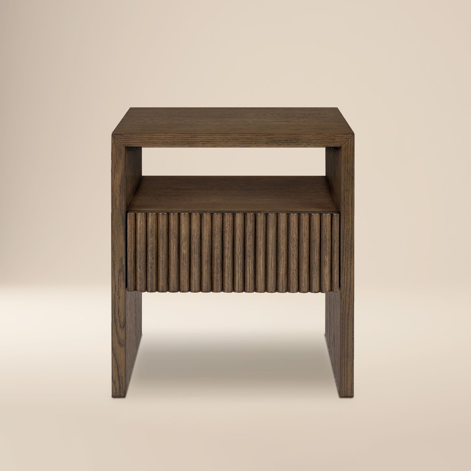 Leeds Nightstand | Tundra Brown 
