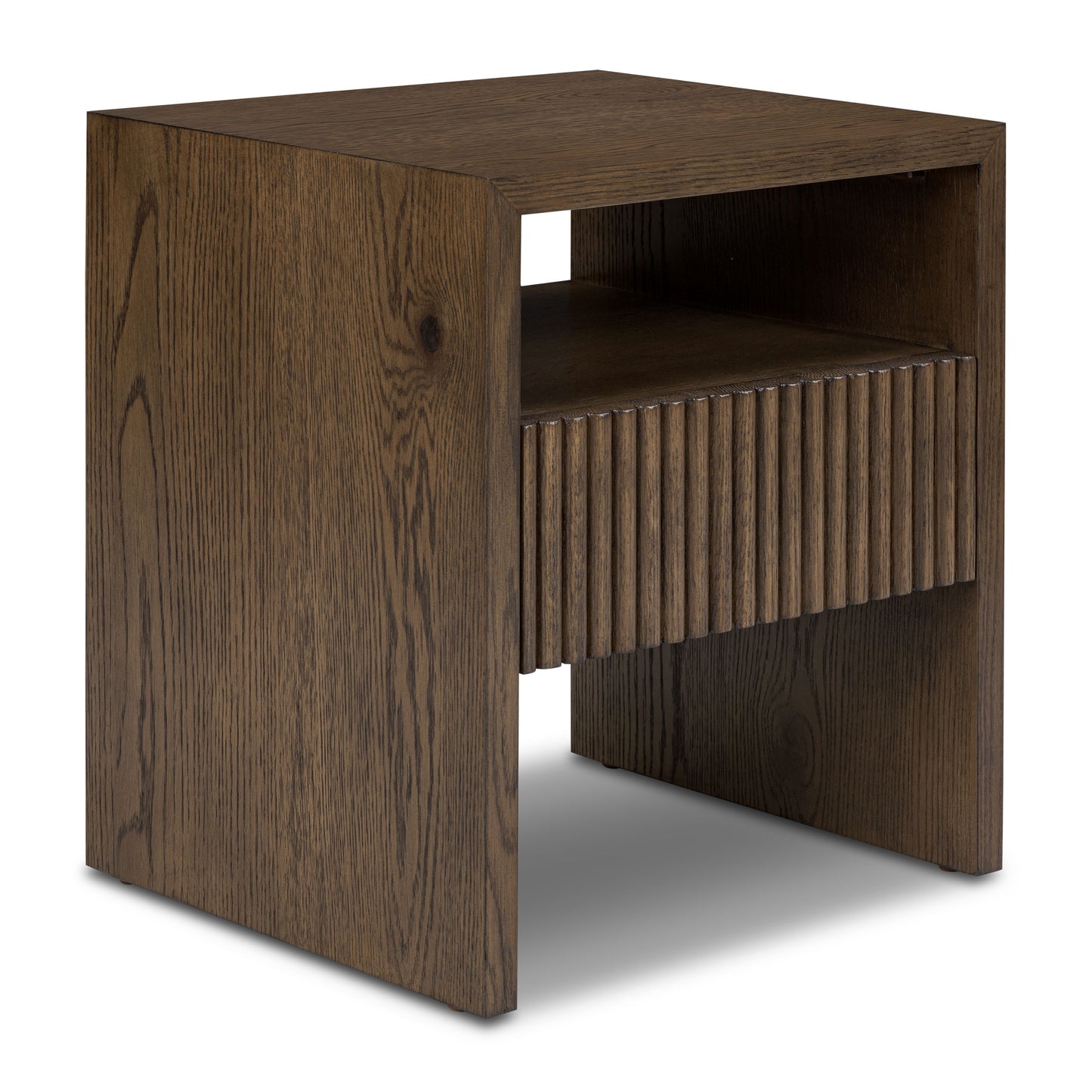 Leeds Nightstand | Tundra Brown