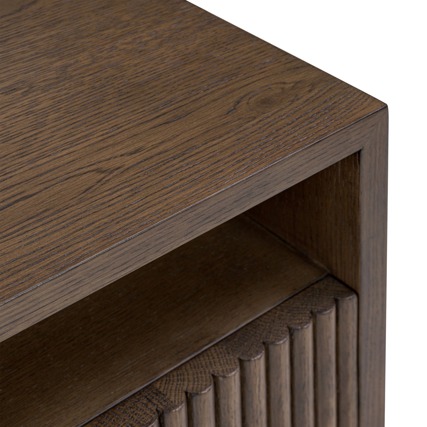 Leeds Nightstand | Tundra Brown 
