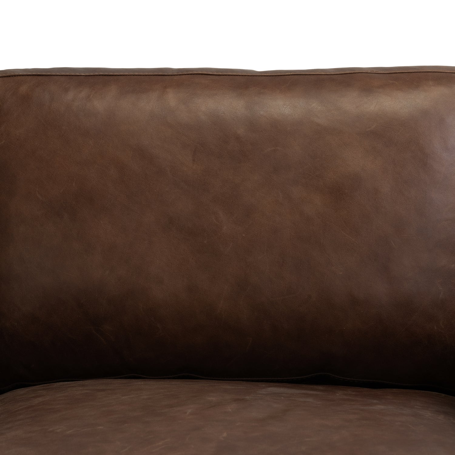 Sorrento Leather Lounge Chair | Chocolate Brown 