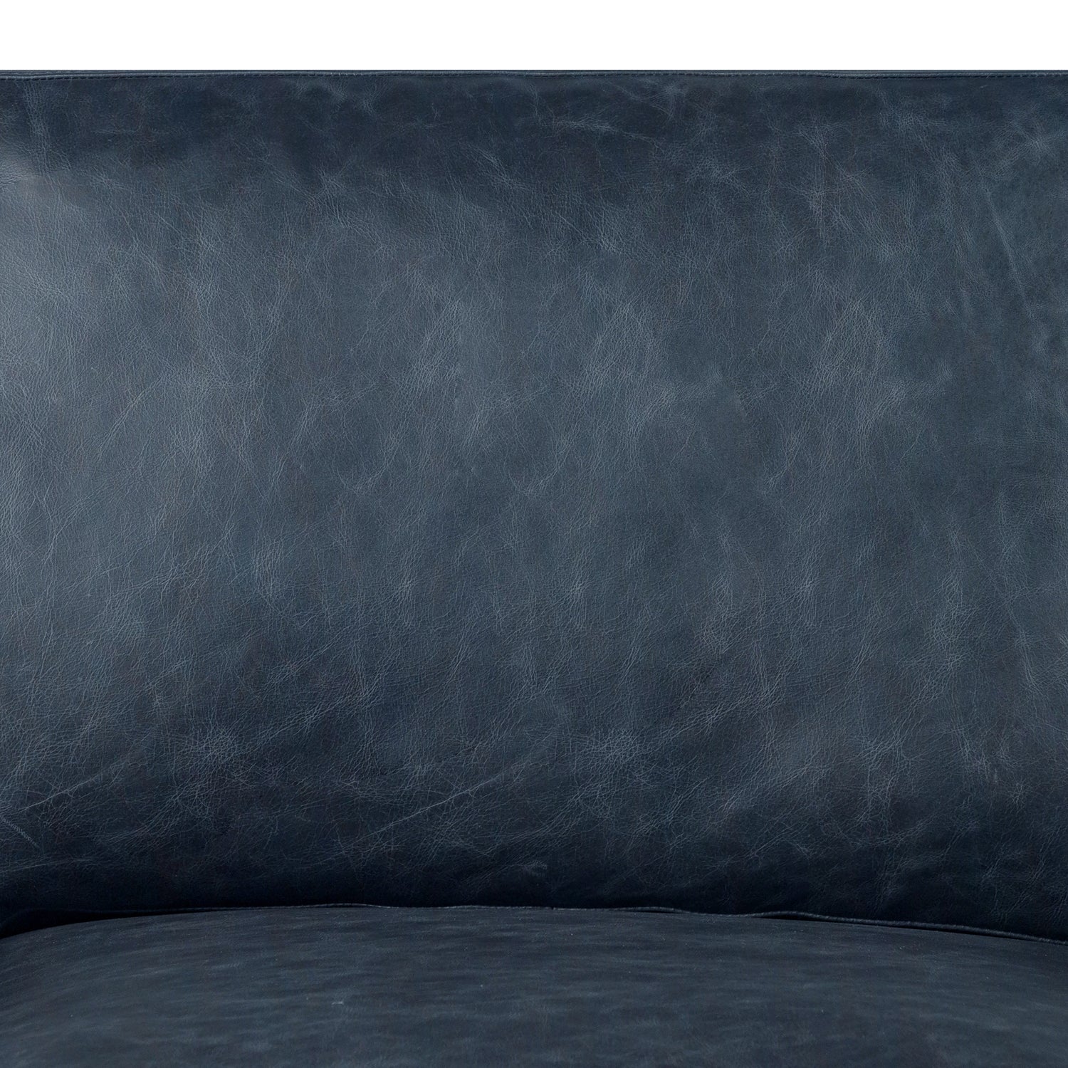 Sorrento Leather Lounge Chair | Nightfall Blue 