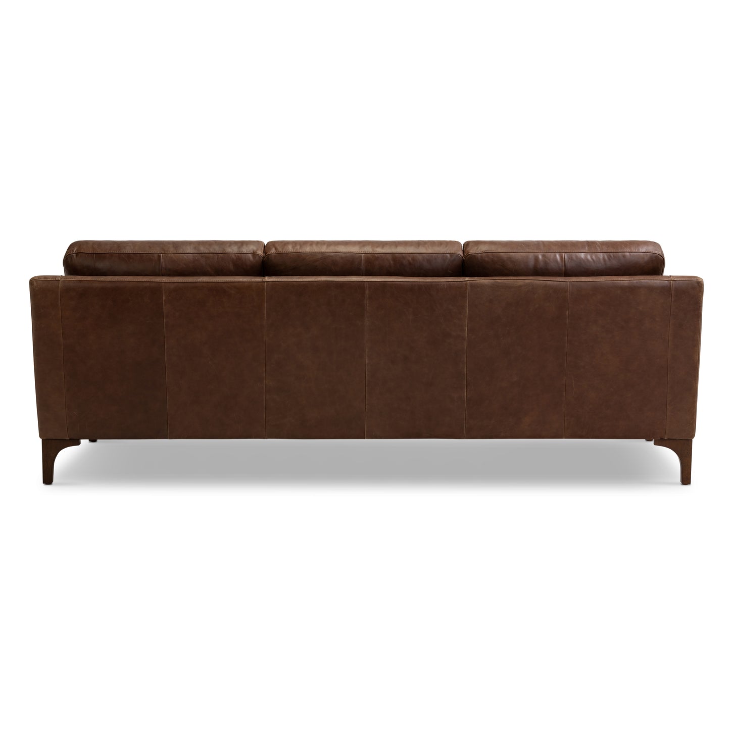 Sorrento 86" Leather Sofa | Chocolate Brown