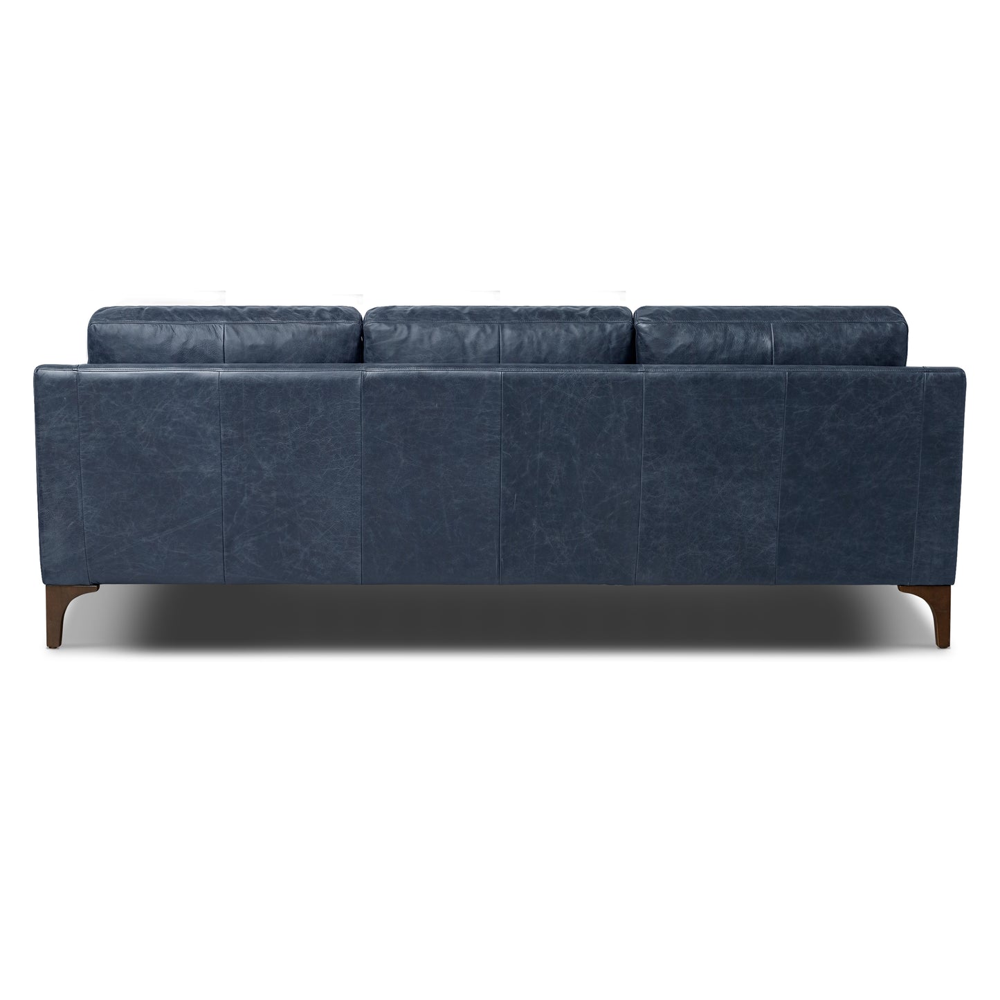 Sorrento 86" Leather Sofa | Nightfall Blue