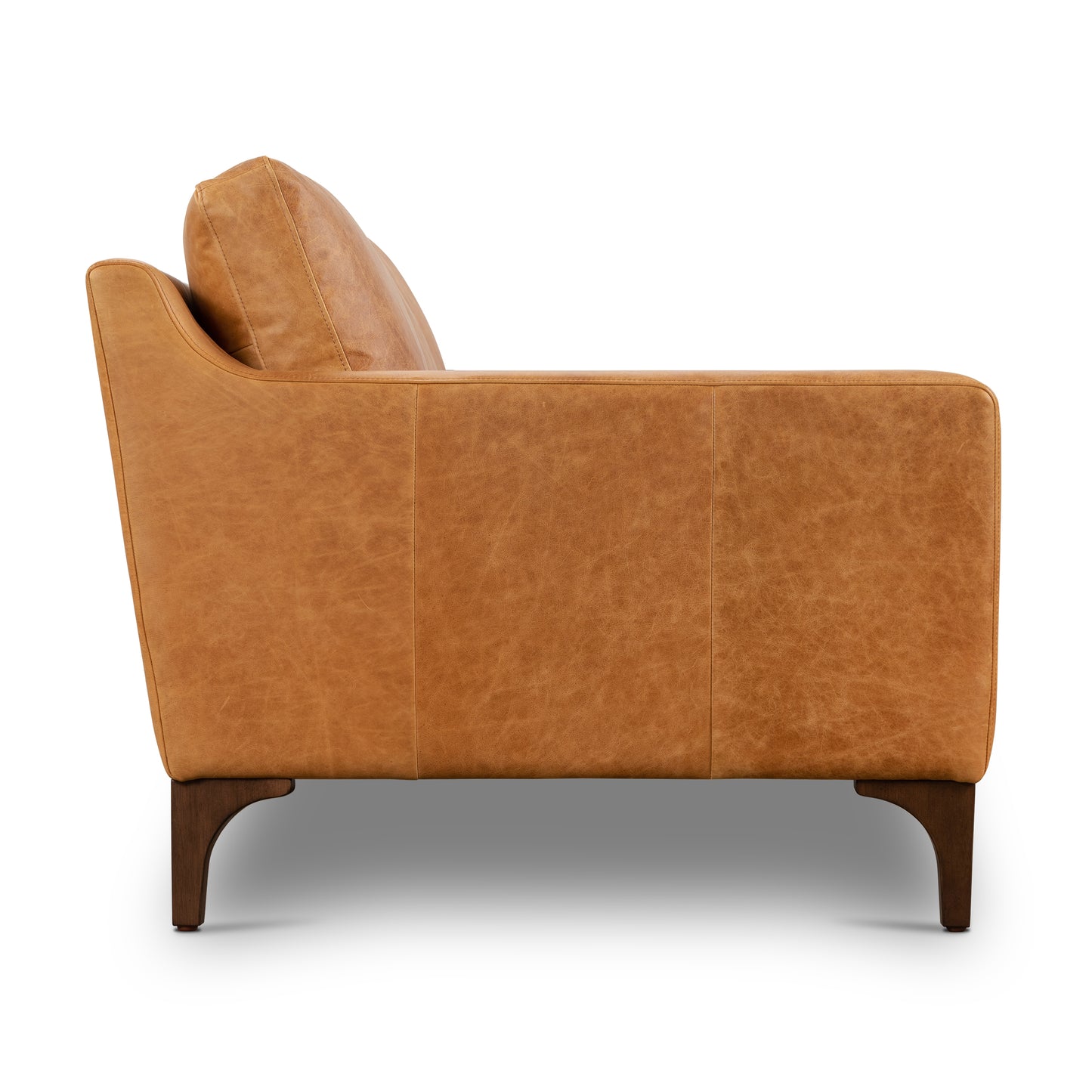 Sorrento 86" Leather Sofa | Cognac Tan
