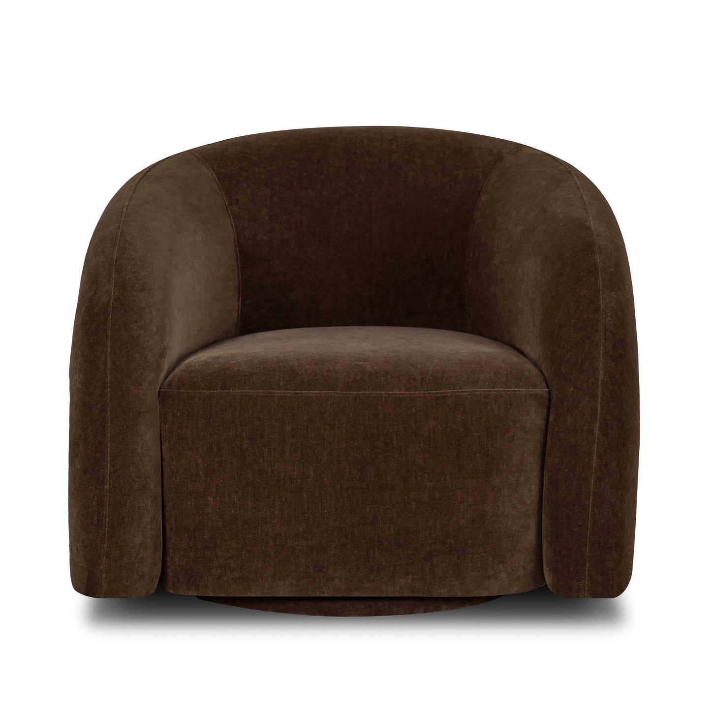 Volos Swivel Chair | Dusken Brown