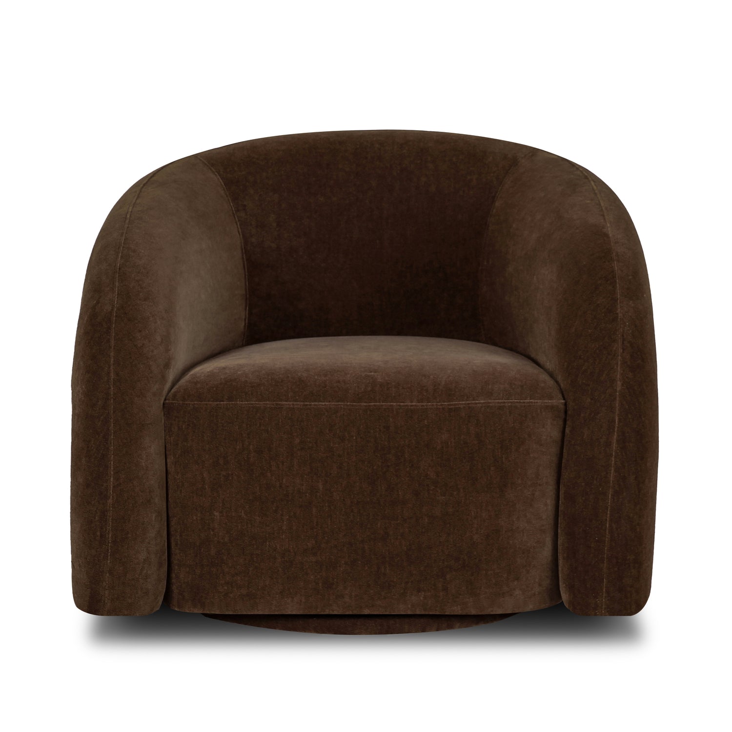 Volos Swivel Chair | Dusken Brown 