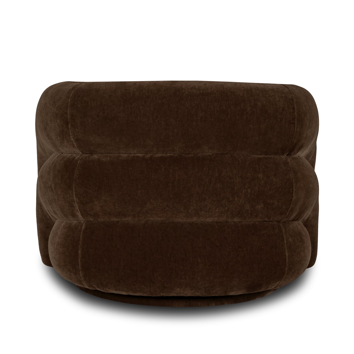 Volos Swivel Chair | Dusken Brown