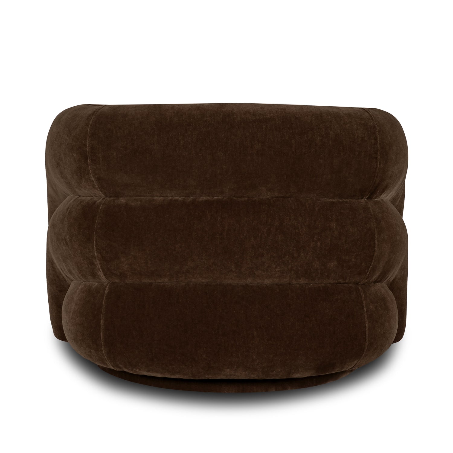 Volos Swivel Chair | Dusken Brown 