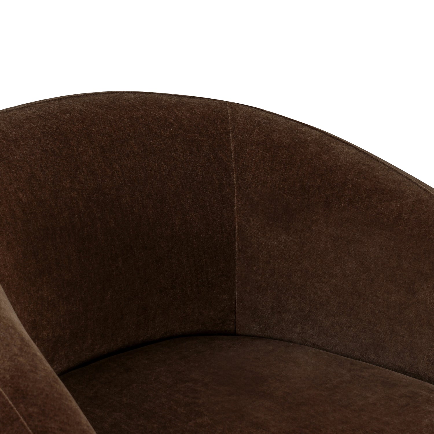 Volos Swivel Chair | Dusken Brown 