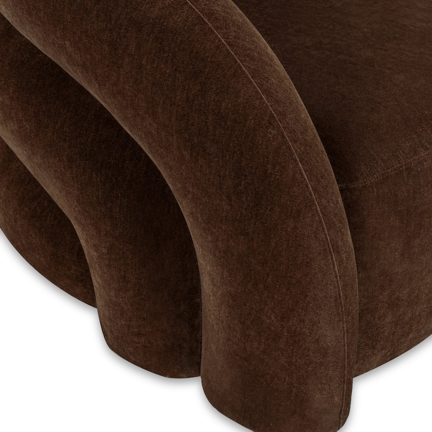 Volos Swivel Chair | Dusken Brown 