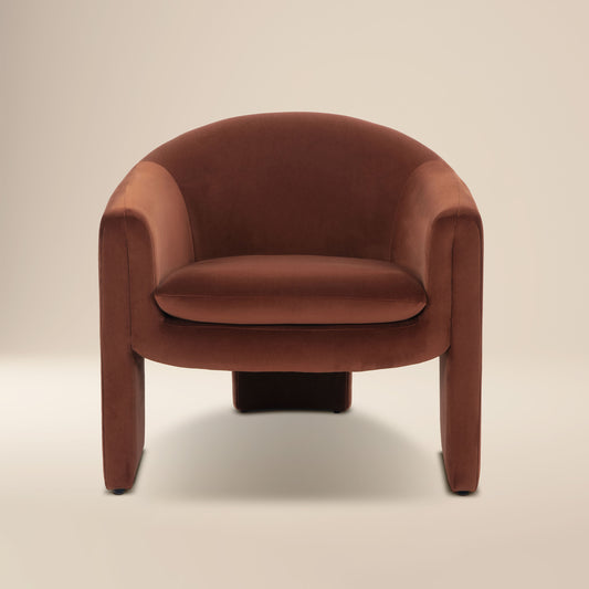 Ennis Lounge Chair | Shadow Rust