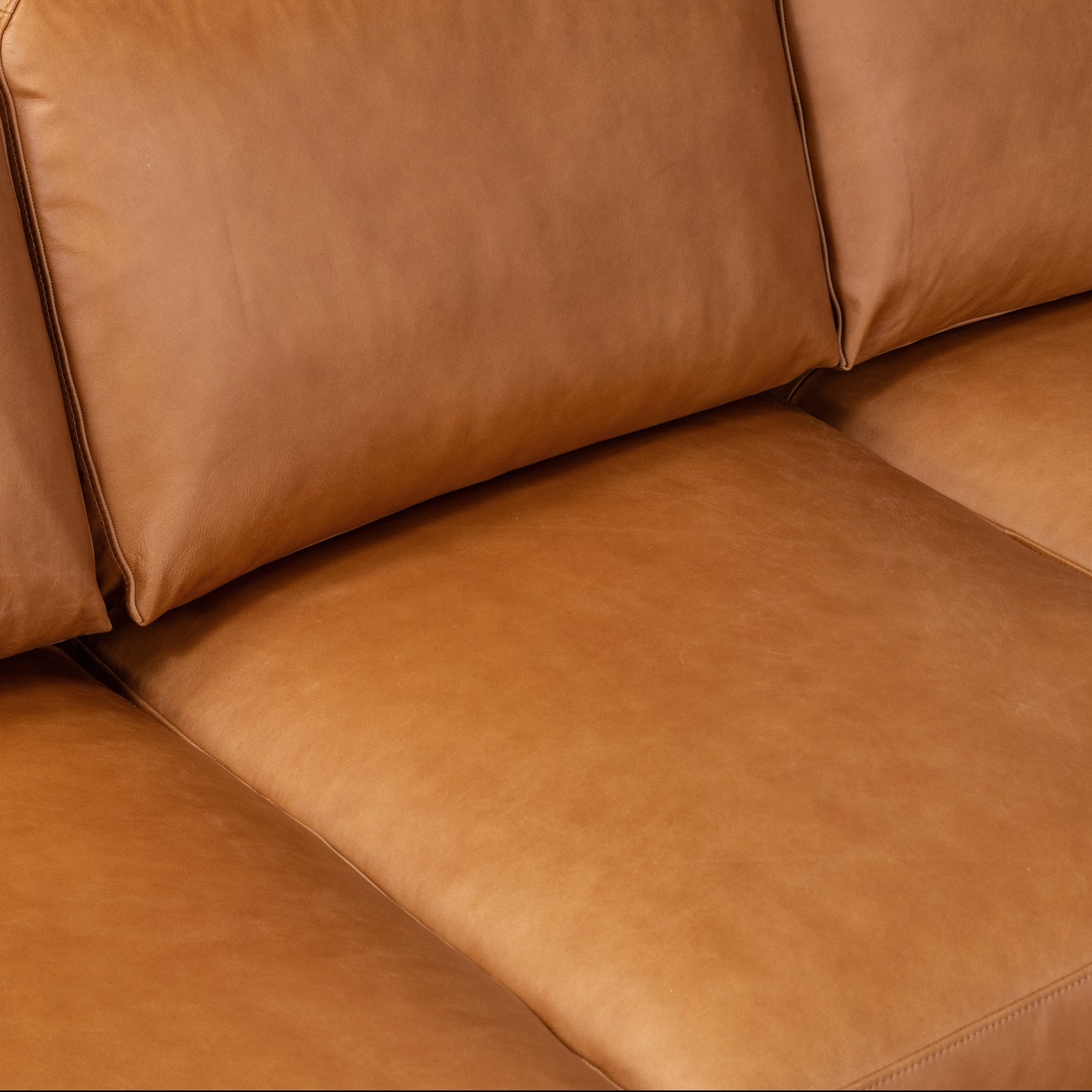 Cadiz 90" Leather Sofa | Saddle Tan