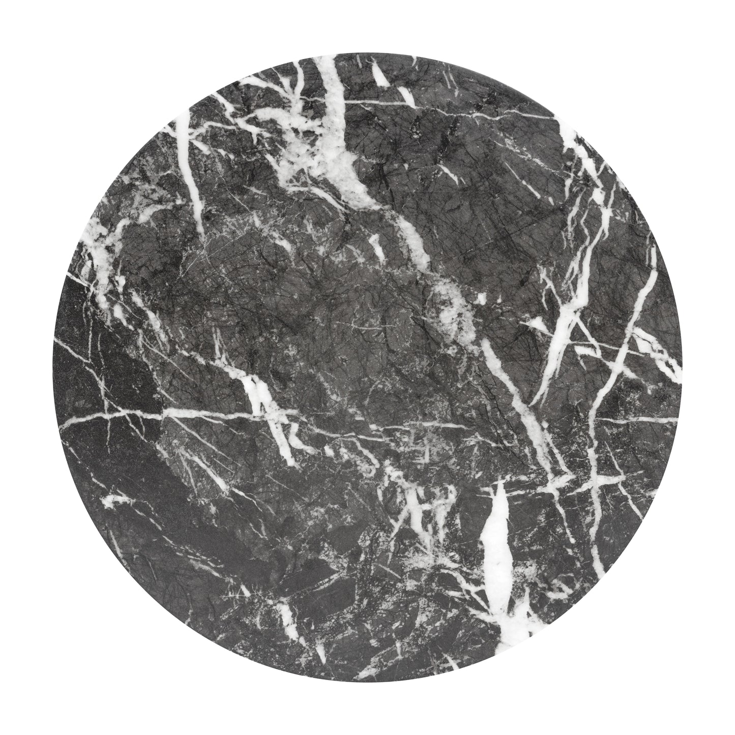 Wels End Table | Black Marble