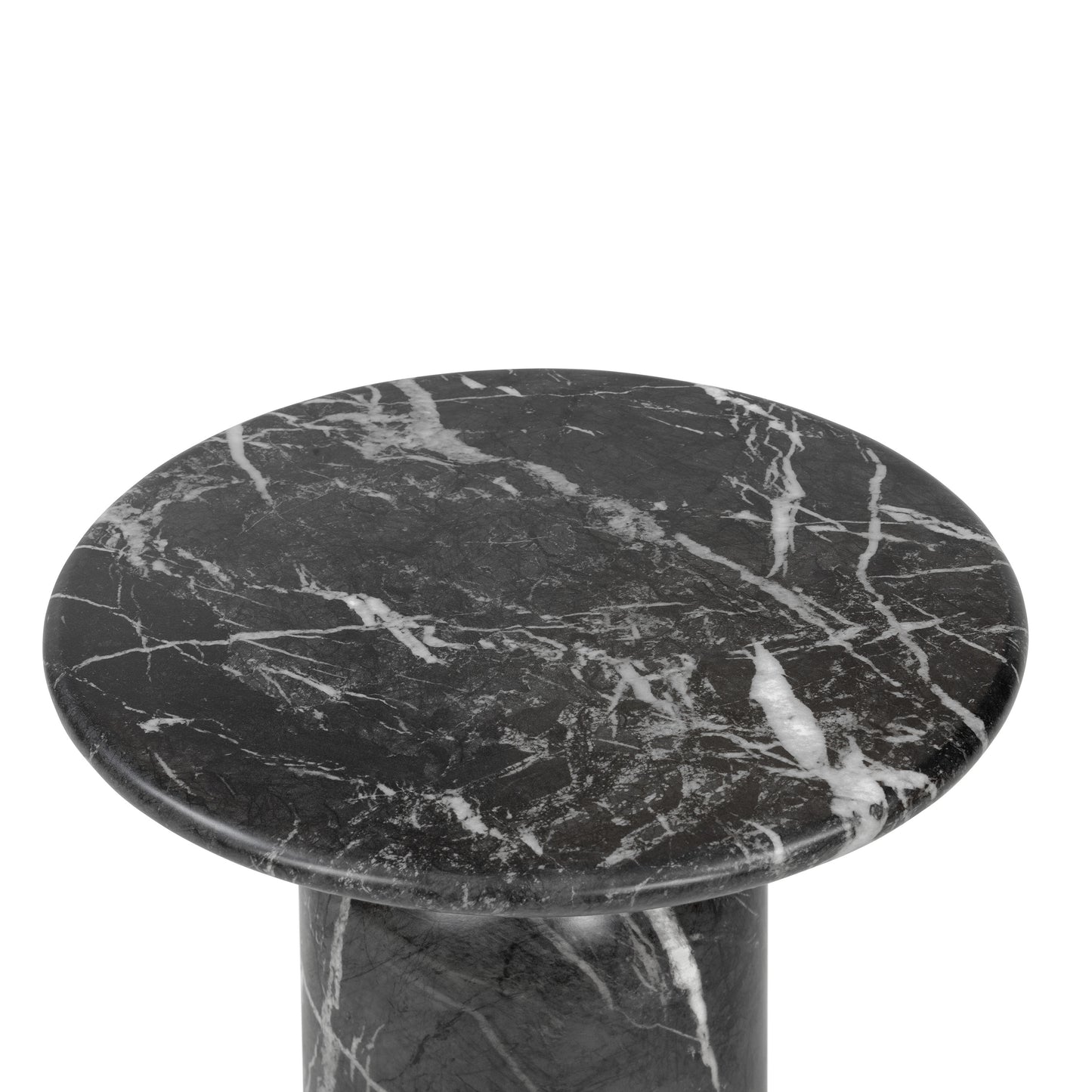 Wels End Table | Black Marble