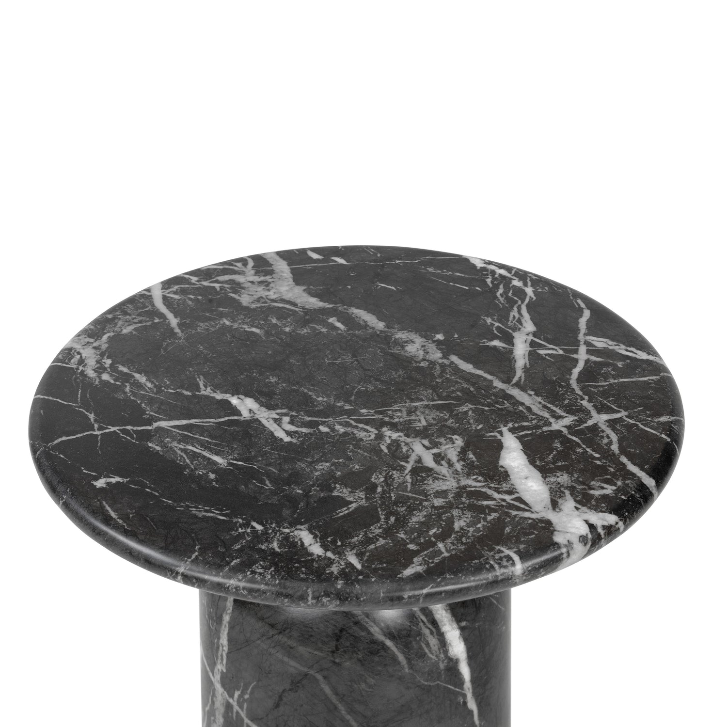 Wels End Table | Black Marble 