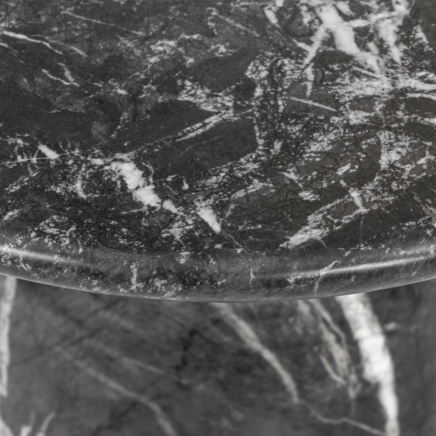 Wels End Table | Black Marble 